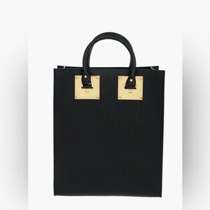 Sophie Hulme Real Leather Albion Handbag Large Tote Shoulder Bag Work Business